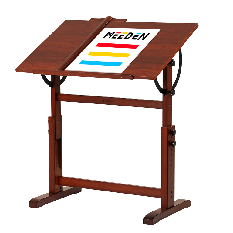 Dřevěný umělecký pracovní stůl