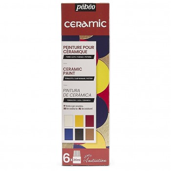 Sada barev na keramiku Ceramic 6x20ml