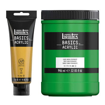 Akrylové barvy Liquitex Basics – vyberte varianty