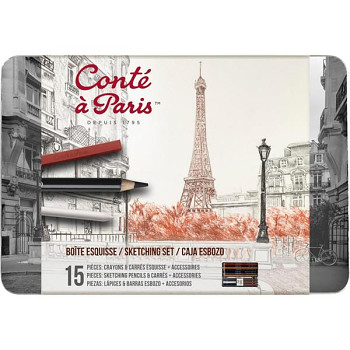 Kreslířská sada Conte a Paris 15ks