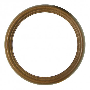 Kulatý rám světle hnědý 16cm