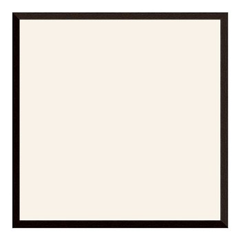 Dřevěný rám Quadro tmavě hnědý – 40x40cm