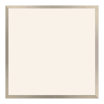 Dřevěný rám Quadro stříbrný – 40x40cm