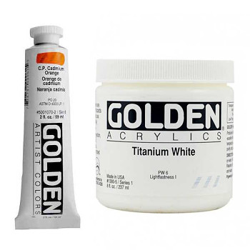 Akrylová barva Golden Heavy Body – různé odstíny