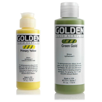 Akrylová barva Golden Fluid – 94 odstínů