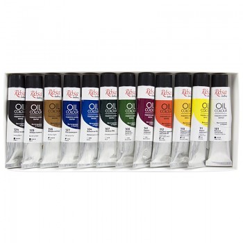 Sada olejových barev Rosa 12x20ml