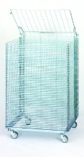 Sušící regál pojízdný 50 roštů 50x65cm