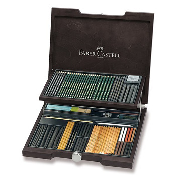 Velká kreslířská sada Faber-Castell 86ks