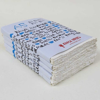 Akvarelový ruční papír Khadi A5 320g