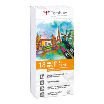 Sada popisovačů Tombow 18ks - doplňkové