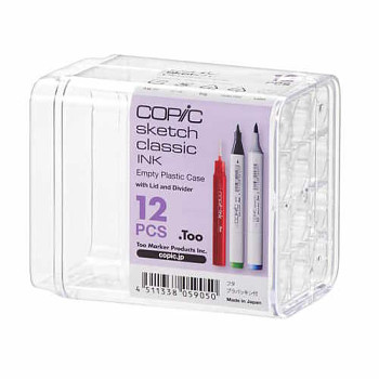 Prázdné pouzdro pro markery Copic 12ks