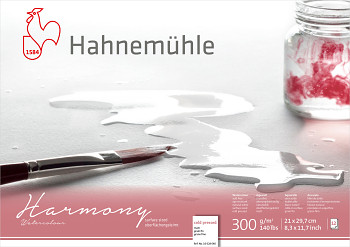 Akvarelový blok HHM Harmony CP A4 300g lepený