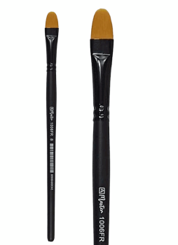 Plochý zkosený štětec Master 1006FR Matrix s krátkou rukojetí