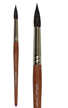 Kulatý akvarelový štětec Master 3049R Nikos – vyberte velikosti
