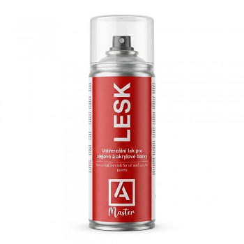 Univerzální lak Master pro olej a akryl lesklý 400ml