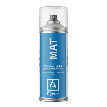 Univerzální lak Master pro olej a akryl matný 400ml