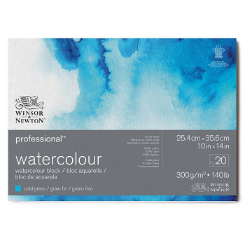 Akvarelový blok W&N Professional CP 300g 26x36cm