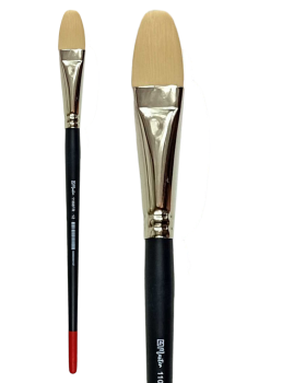Plochý zkosený štětec Master 1108FR Lithos s dlouhou rukojetí