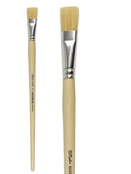 Štětinový plochý štětec Master 6029F Aplon s dlouhou rukojetí
