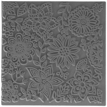 Cernit textura 9x9cm Květy stromu