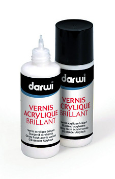 Akrylový lak Darwi lesklý 80ml