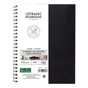 Blok Lefranc Sketchbook A5 spirálová vazba