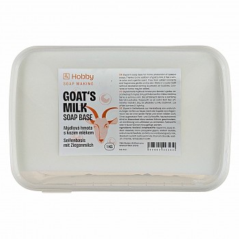 Mýdlová hmota s kozím mlékem 1kg