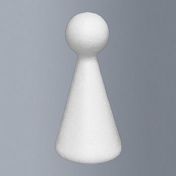 Polystyrenová kuželka, výška 15cm