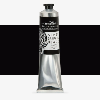 Profesionální tiskařská barva Speedball 148ml Supergraphic black