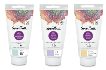 Linorytová barva Speedball na textil – 17 odstínů