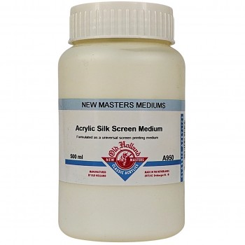 Silk screen medium New Masters 500ml