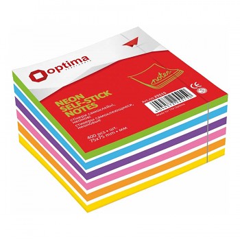 Samolepicí bloček sticky notes 50x50mm, 250ks neonové odstíny