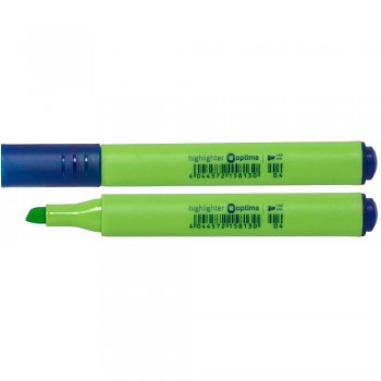 Zvýrazňovač se širokým hrotem 2-5mm zelený