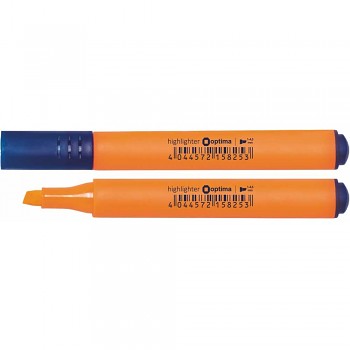 Zvýrazňovač se širokým hrotem 2-5mm oranžový