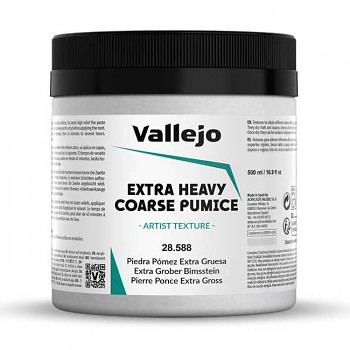 Pemza extra hrubá Vallejo 500ml