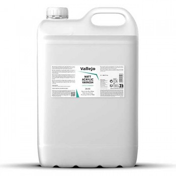 Matný akrylový lak Vallejo 5l