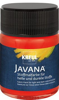 Barva na světlý a tmavý textil Javana 50ml – 20 odstinů