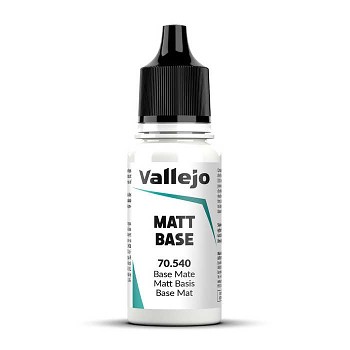 Matný podklad pro modelářské barvy Vallejo 18ml