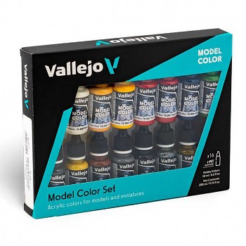 Sada modelářských barev Vallejo 16x18ml – Napoleonic Colors French & British