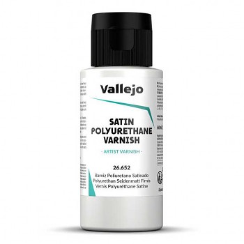 Polyurethanový modelářský lak Vallejo 60ml saténový