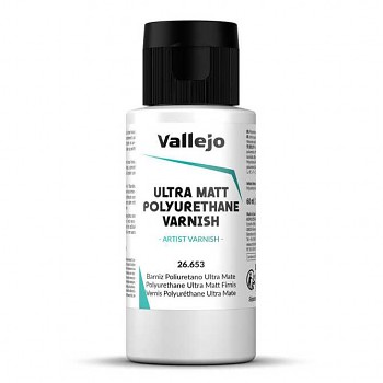Polyurethanový modelářský lak Vallejo 60ml ultra matný