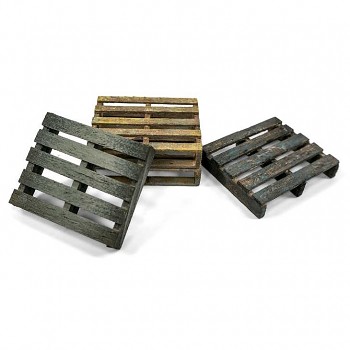 Modelářská scenérie Vallejo – Wooden Pallets