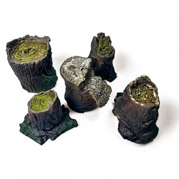 Modelářská scenérie Vallejo – Small Stumps