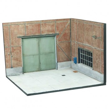 Modelářská scenérie Vallejo – Factory Gate