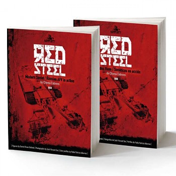 Kniha pro modeláře (EN) – Red Steel by Chema Cabrero