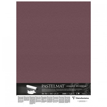 Papír pro pastel Pastelmat 50x70cm 360g wine