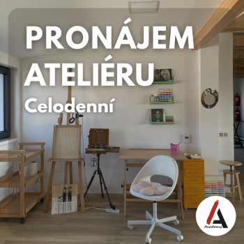 Pronájem ateliéru Praha - celodenní 