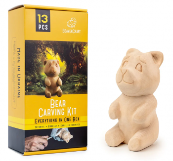 Vyrezávacia súprava BeaverCraft – Bear