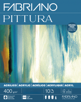 Blok pro malbu Fabriano Pittura 25x35cm