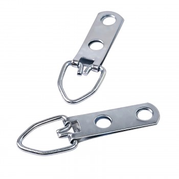 Háček K019 vysoký na dva vruty, 15x45mm